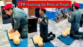 CPR training by rescue team #cprtraining #rescue #cpr