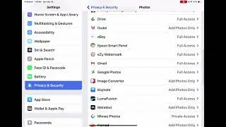 How to fix #Procreate not being able to access photos in your photo library