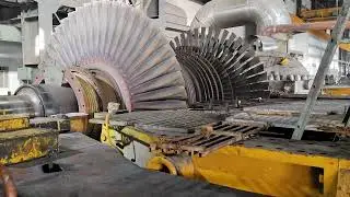 Capital Overhauling of 250 MW Steam Turbine Part-6 / LP turbine rotor and casing