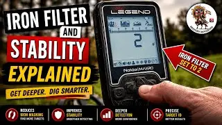 Iron Filter And Stability - EXPLAINED!!! Nokta Legend Nokta + Nokta Score Series