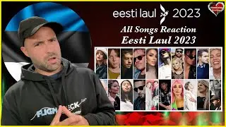 Reaction 🇪🇪: Recap Eesti Laul 2023 (All 20 Songs /Estonia National Selection)