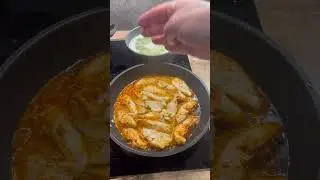 Куриное филе с пастой с горошком #гарикжарит #вкусно #еда #cooking #рецепт #ужин #обед #рецепты #пп