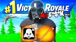 Using the NEW Darth Vader AI to WIN a game in Fortnite!