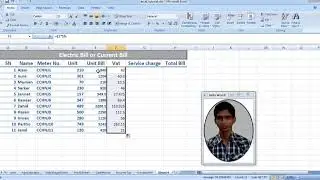 Microsoft Office 2007 Excel 15 Electric Bill or Current Bill