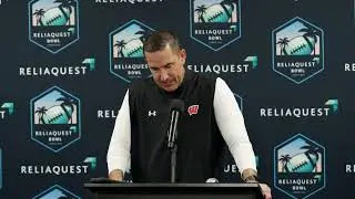 Luke Fickell Post-Game Media Conference || Wisconsin Football vs LSU || Jan. 1, 2024