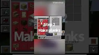 Minecraft  101 : Obtaining a wooden pickaxe