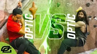 Who's the Fastest?! ROCKCLIMBING CHALLENGE! |OpTic VS OpTic