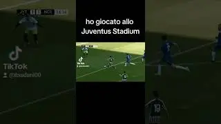 HO giocato allo JUVENTUS STADIUM🤍🖤 