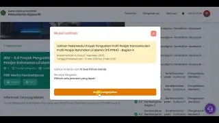 Latihan IKM -  Proyek penguatan profil belajar pancasila dan rahmatan lil alamin