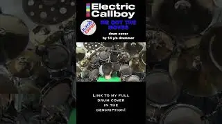 Electric Callboy - WE GOT THE MOVES Drum Cover 