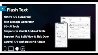 FlashText - Content Writing Platform for Android & iOS (SaaS)