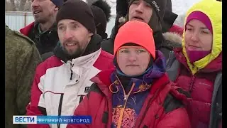 Традиционный лыжный переход через озеро Ильмень
