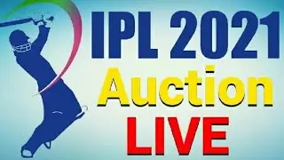 (🔴LIVE) IPL AUCTION LIVE 2021