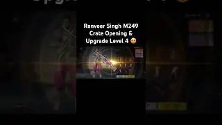 Ranveer Singh M249 Crate Opening #shorts #shortvideo #bgmi