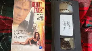 Opening To Deadly Target 1994 VHS