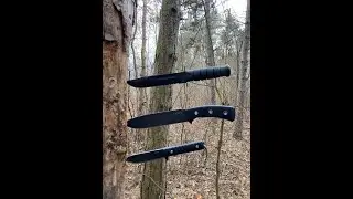 KaBar USMC vs. Böker Kormoran vs. Böker Komondor