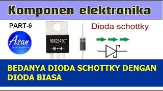 Dioda schottky, Mengenal komponen elektronika Part-06, Belajar elektronika-06