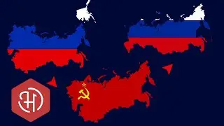 Territorial Change of Russia - From Russian Empire to Soviet Union to Russian Federation