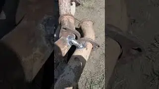 Борьба с кастрюльным пердёжом. Перемычка на приёмные трубы ЗМЗ 402. Чёт не особо разницу ощутил.
