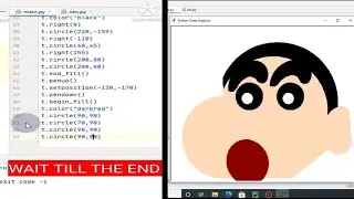 SHINCHAN IN PYTHON |  HOW TO CREATE SHINCHAN IN PYTHON | 