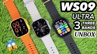 WS09 ULTRA SMARTWATCH | WS09 ULTRA WITH 3 STRAPS | Smartwatch Ws09 ULTRA