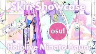 osu! - Hololive Minato Aqua skin showcase