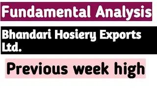 Bhandari Hosiery Exports Ltd._Fundamental Analysis_Bhandari Hosiery stock price target
