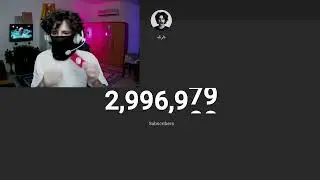 لحظه دخول ال ٣ مليون الفاشله