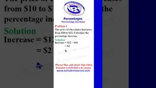 Percentage Increase 1 