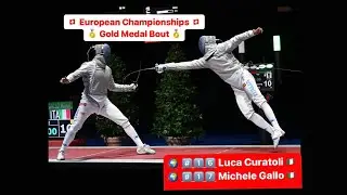 Euro Champs 2024 SMS - GOLD - Luca Curatoli ITA v Michele Gallo ITA