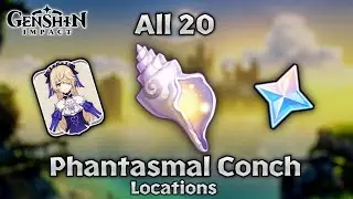 All 20 Phantasmal Conch Locations in Golden Apple Archipelago | Genshin Impact