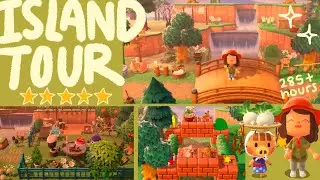 animal crossing island tour | foresty , japanese inspired , messy island