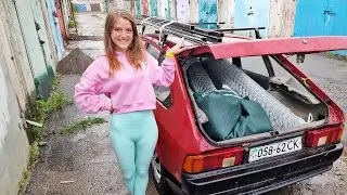 Купили металлопрофиль на дачу