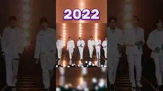 Evolution of BTS (2013 VS 2022) #shorts #bts #youtubeshorts