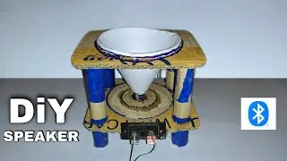 HOW TO MAKE SPEAKER AT HOME!!