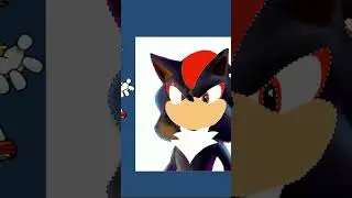 Movie Shadow | speedpaint #sonic #sonicthehedgehog #sonicmovie #shadow #shorts