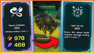 Infinitely Stacking AD in Arena with Urgot is interesting... (Master of Duality Augment)
