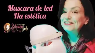 COMO USAR A MASCARA DE LED . tratamento estético com luz de led.