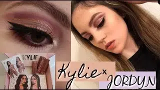 KYLIE COSMETICS KYLIE X JORDYN COLLECTION REVIEW+TUTORIAL
