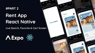 Tutorial React Native Rent App untuk pemula | Expo, Live Search, Favorite, Cart | Part 2