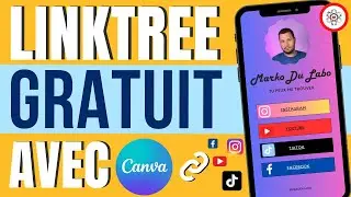 Créer un LINKTREE GRATUIT pour Instagram, TikTok, YouTube avec CANVA
