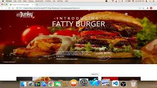 Step by step create an eCommerce website for Beginners using PHP - Part 1 [ Burger King Website]