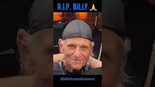 R.I.P. BILLY !! 🙏🙏🙏 Sadly, today @TheWarning and their fans lost a friend.. @billyhuttenhowersr