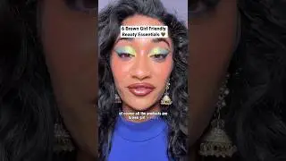 6 brown girl friendly makeup/skincare essentials 🤎 