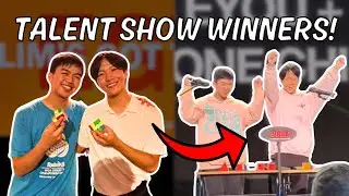SPEEDCUBERS WIN TALENT SHOW! // EGT 2024!