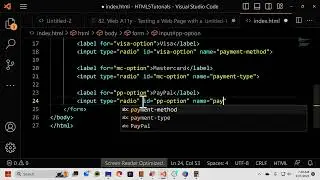 HTML5 - 36 - The number, password, month, and radio input Element Types