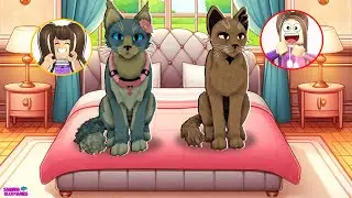AS GATINHAS FUGIRAM DE CASA QUASE SE DERAM MAL!! 🐱🙀ROBLOX
