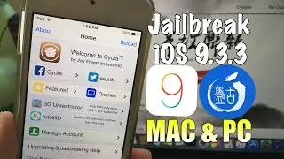 Jailbreak iOS 9.3.3 on Mac w/ PanGu & Impactor