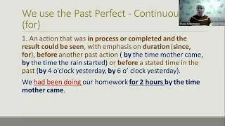 Грамматика в таблицах. 11. Past Perfect-Continuous