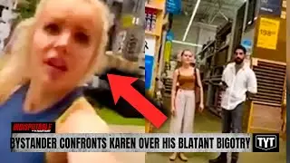 WATCH: Male Karen Gets Put In His Place By Bystander Defending Couple